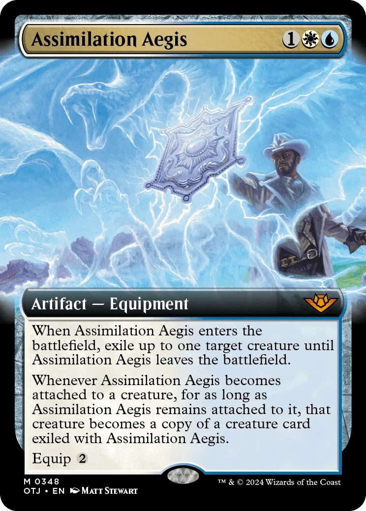 Image for Assimilation Aegis (Extended Art) (348) - Magic: The Gathering