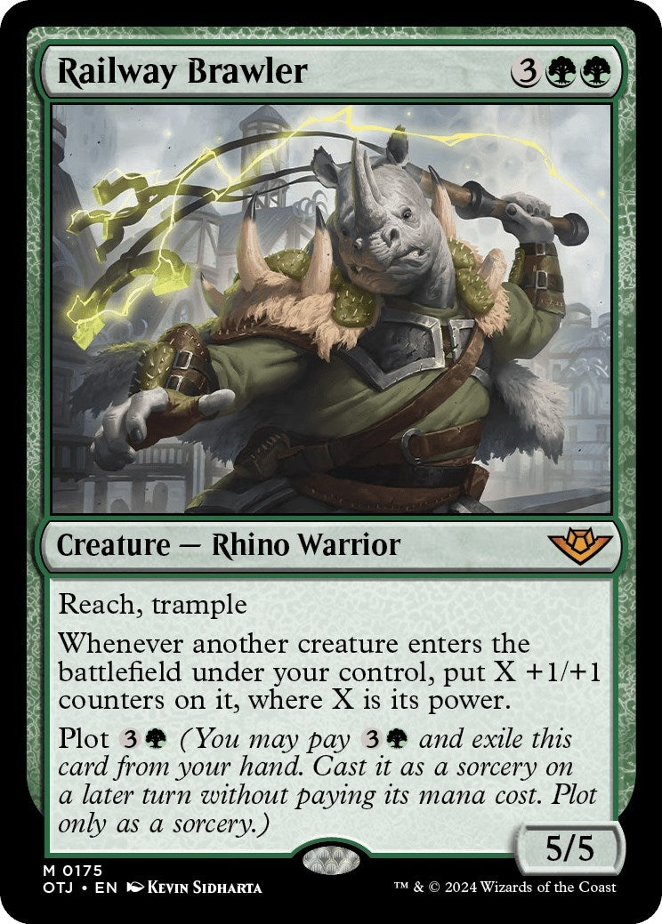 Image for Railway Brawler (175) - Magic: The Gathering