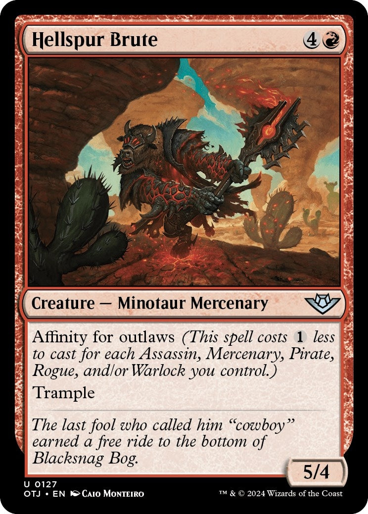 Image for Hellspur Brute (127) - Magic: The Gathering