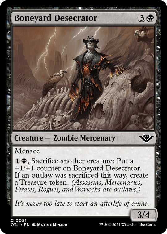Image for Boneyard Desecrator (81) - Magic: The Gathering