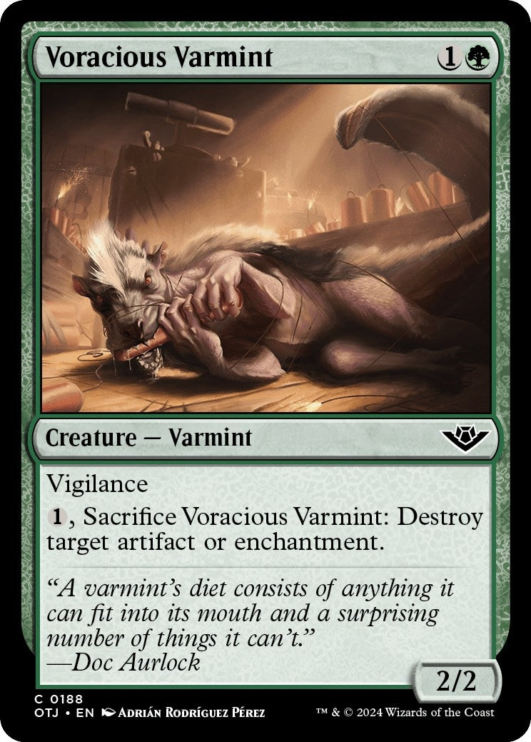 Image for Voracious Varmint (188) - Magic: The Gathering