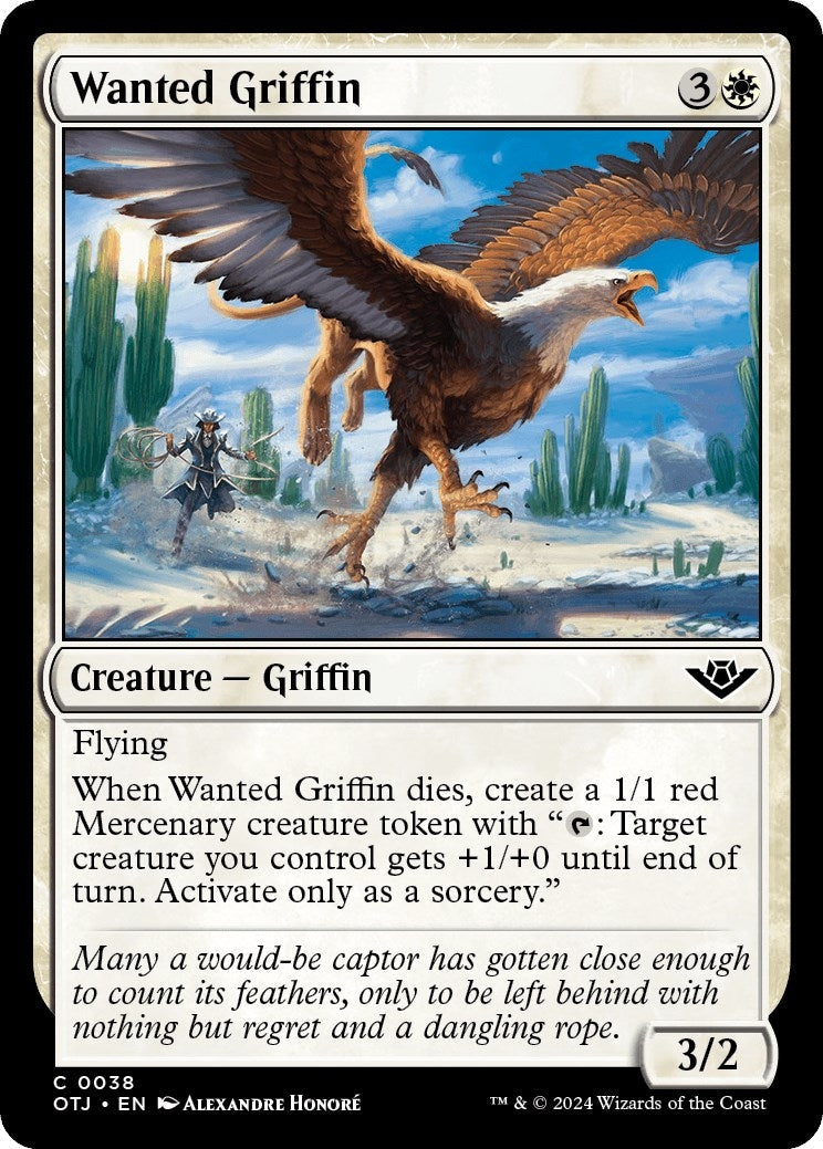 Image for Wanted Griffin (38) - Magic: The Gathering