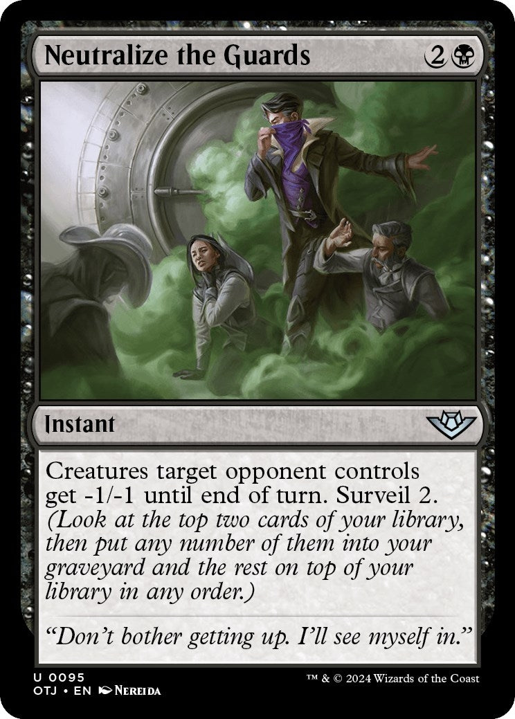 Image for Neutralize the Guards (95) - Magic: The Gathering