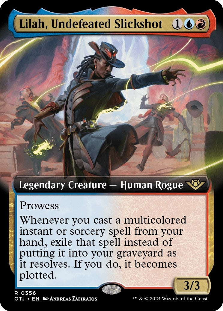 Image for Lilah, Undefeated Slickshot (Extended Art) (356) - Magic: The Gathering
