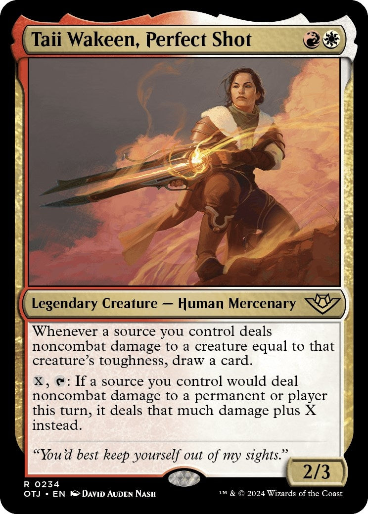 Image for Taii Wakeen, Perfect Shot (234) - Magic: The Gathering