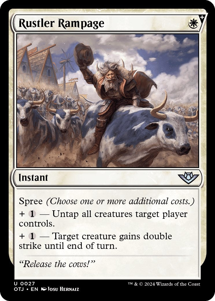 Image for Rustler Rampage (27) - Magic: The Gathering