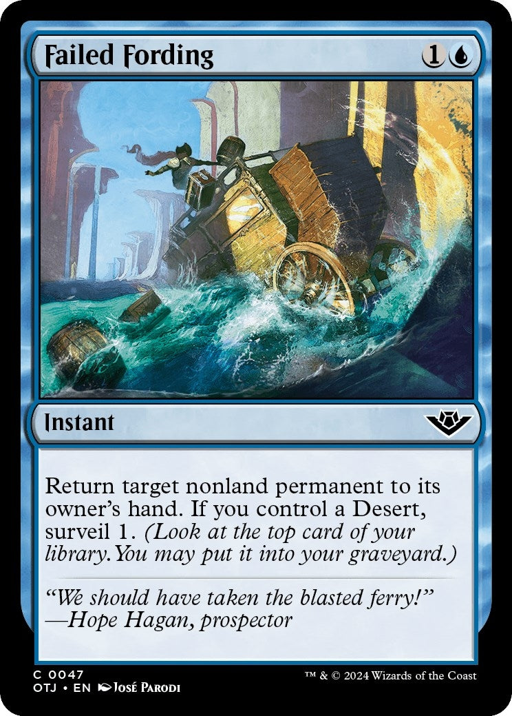 Image for Failed Fording (47) - Magic: The Gathering