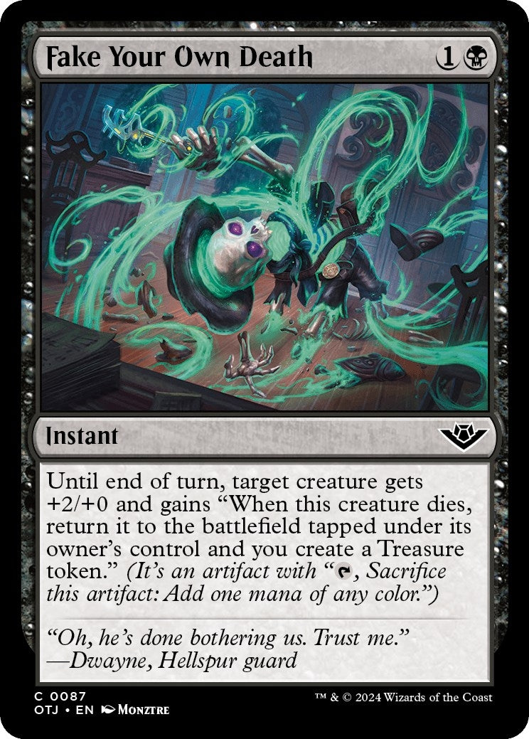 Image for Fake Your Own Death (87) - Magic: The Gathering