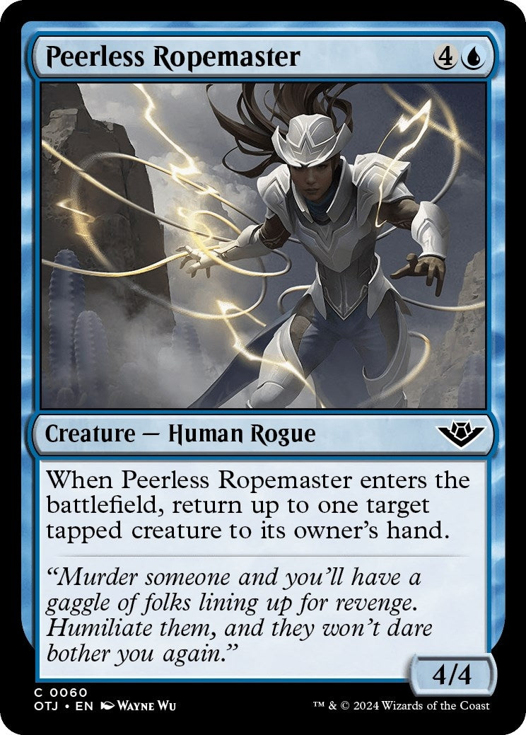 Image for Peerless Ropemaster (60) - Magic: The Gathering