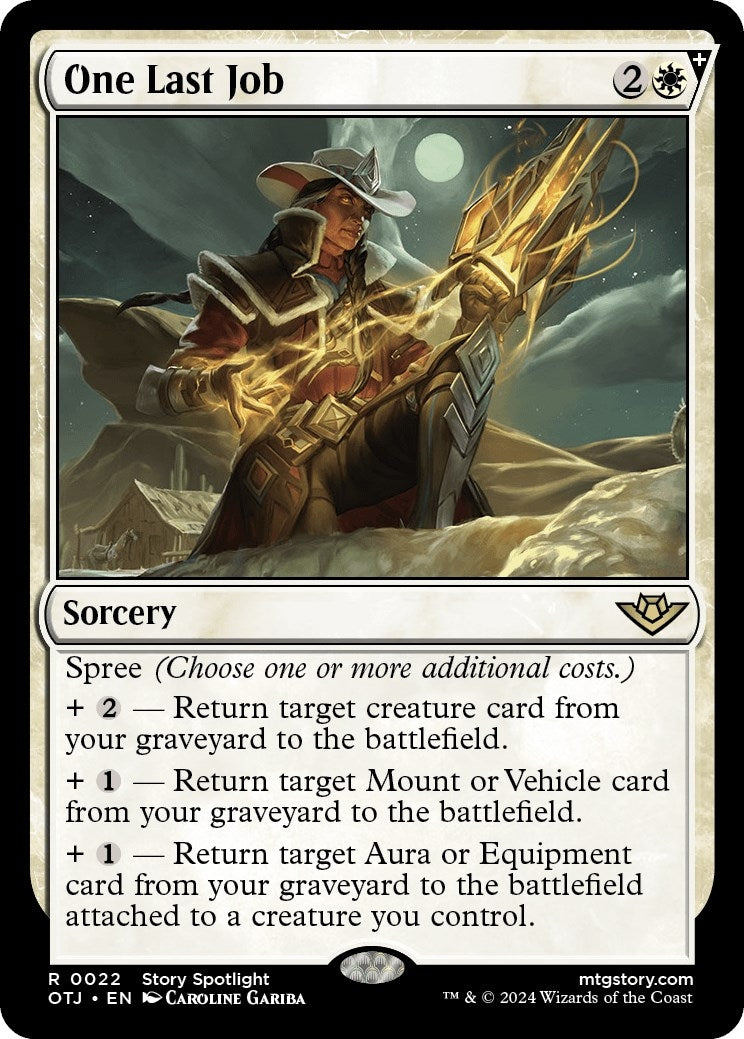 Image for One Last Job (22) - Magic: The Gathering