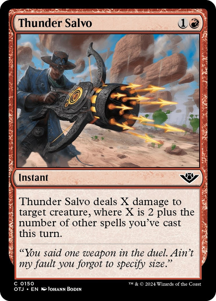 Image for Thunder Salvo (150) - Magic: The Gathering
