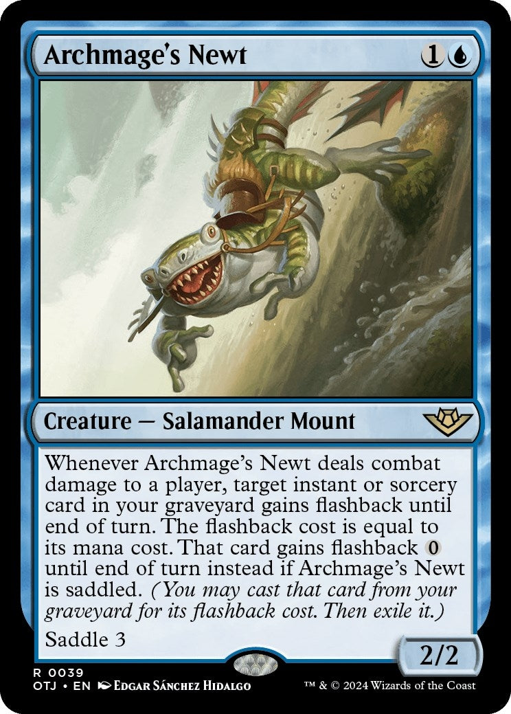 Image for Archmage's Newt (39) (OTJ) - Magic: The Gathering