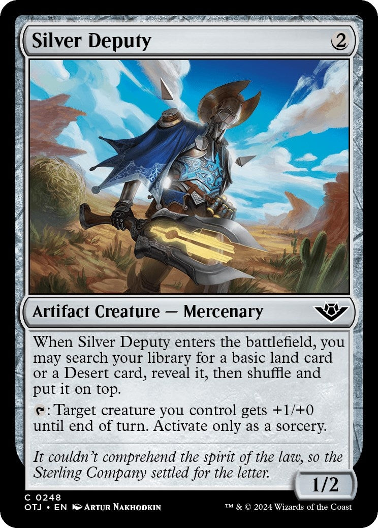 Image for Silver Deputy (248) - Magic: The Gathering