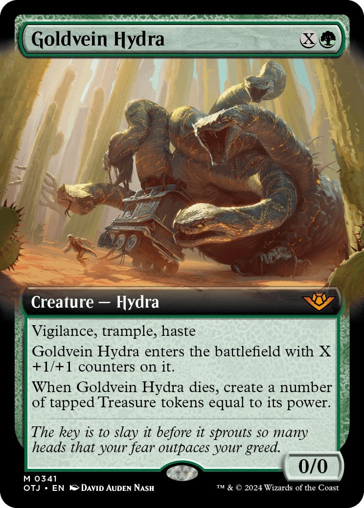 Image for Goldvein Hydra (Extended Art) (341) - Magic: The Gathering