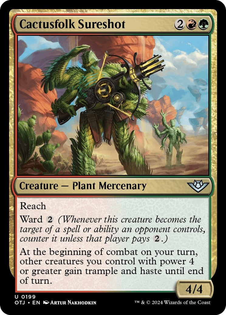 Image for Cactusfolk Sureshot (199) - Magic: The Gathering