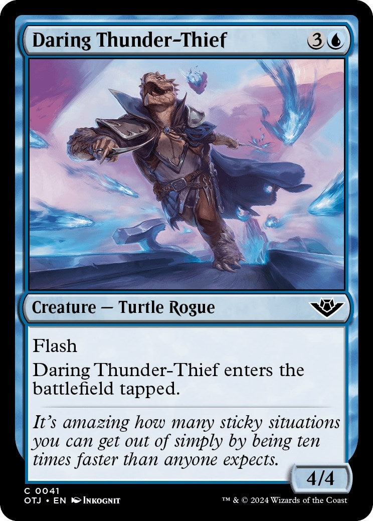 Image for Daring Thunder-Thief (41) - Magic: The Gathering