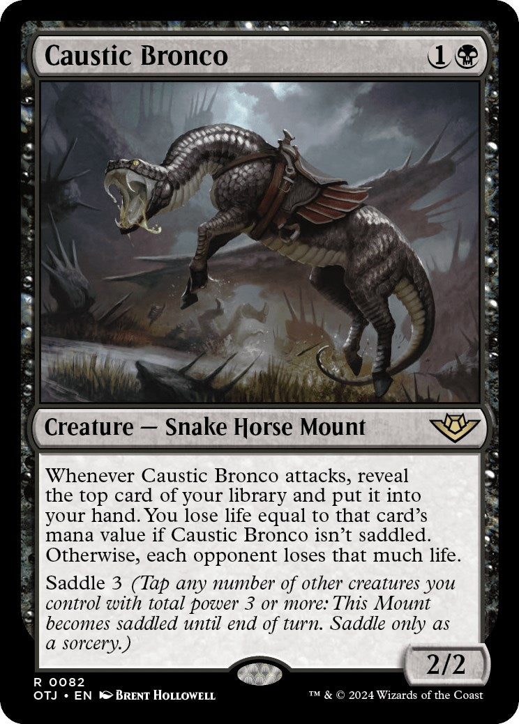 Image for Caustic Bronco (82) - Magic: The Gathering