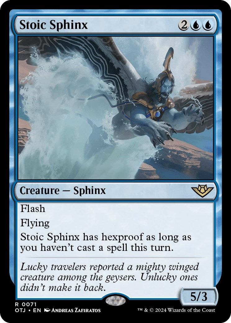 Image for Stoic Sphinx (71) - Magic: The Gathering