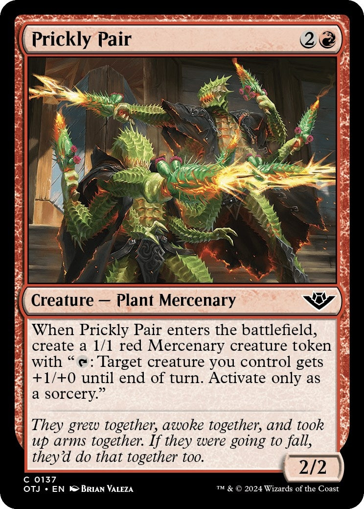 Image for Prickly Pair (137) - Magic: The Gathering