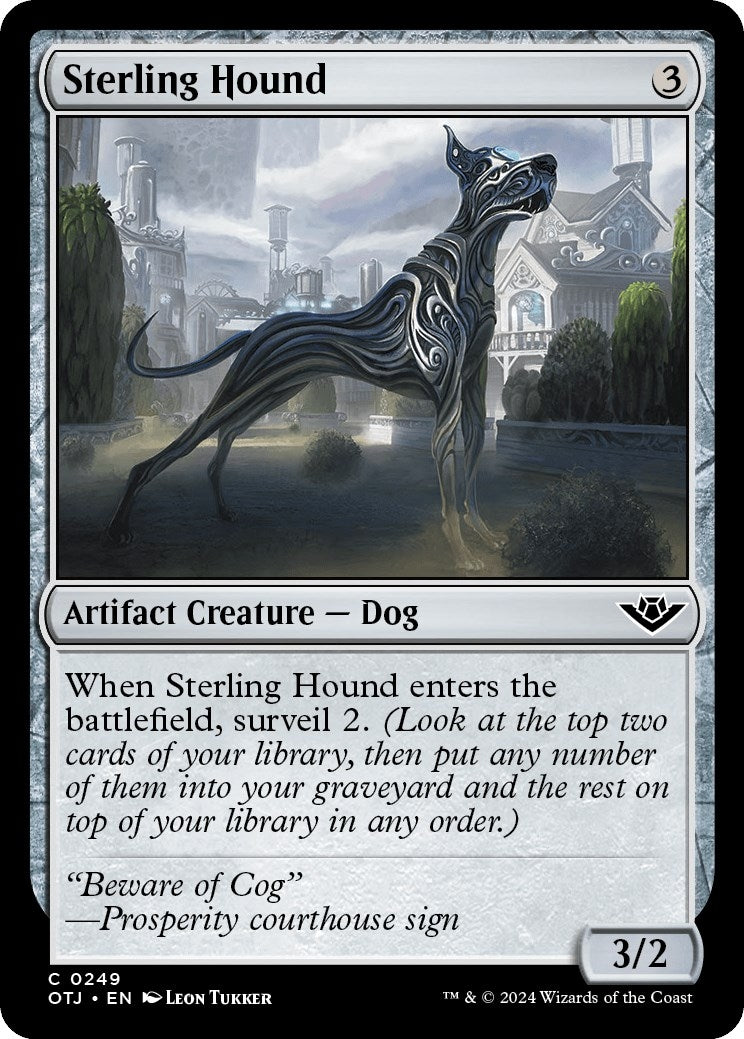 Image for Sterling Hound (249) - Magic: The Gathering