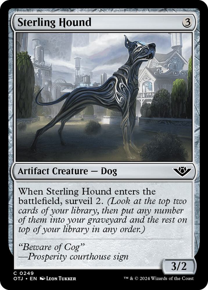 Image for Sterling Hound (249) - Magic: The Gathering