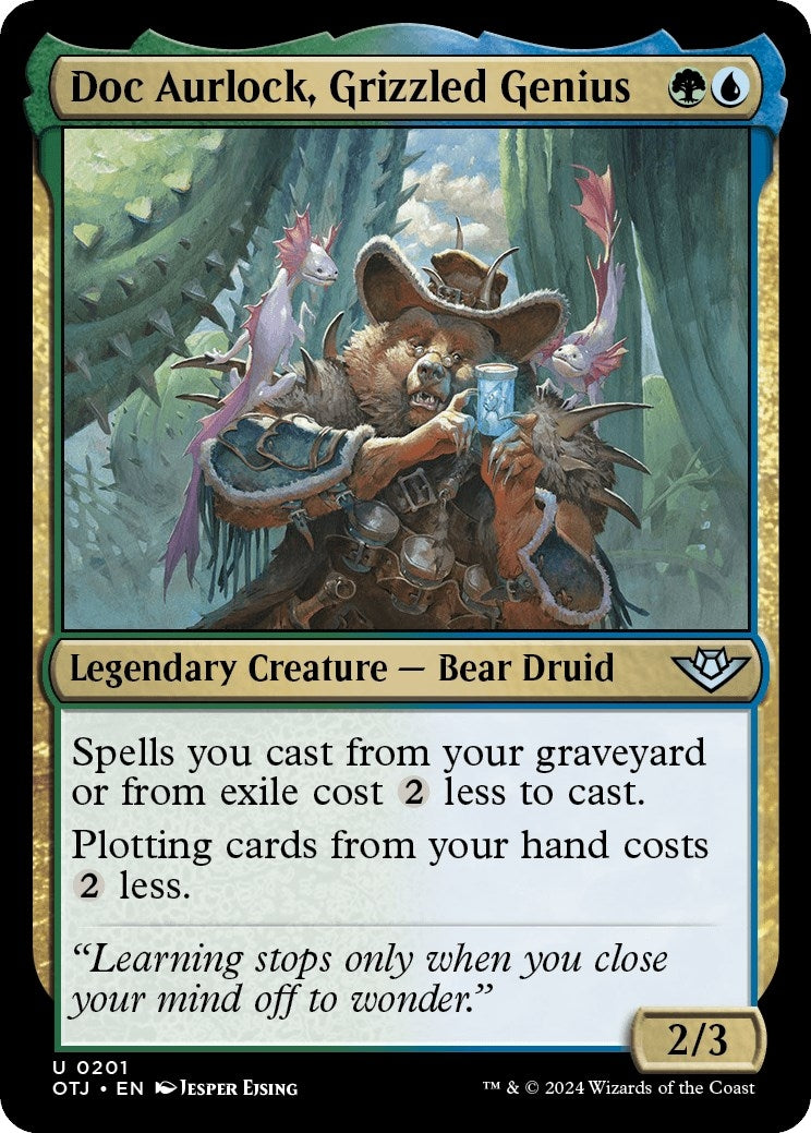 Image for Doc Aurlock, Grizzled Genius (201) - Magic: The Gathering
