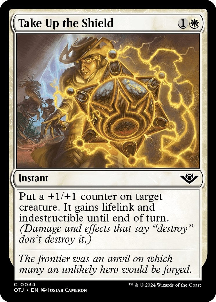Image for Take Up the Shield (34) - Magic: The Gathering