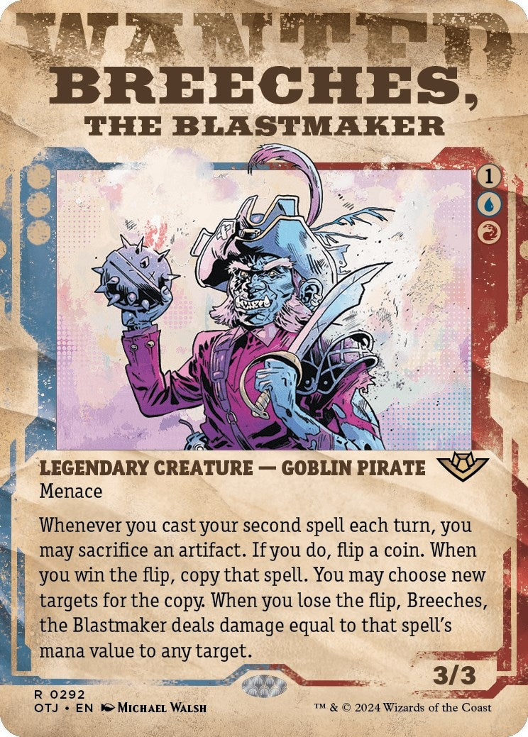 Image for Breeches, the Blastmaker (Showcase) (292) - Magic: The Gathering