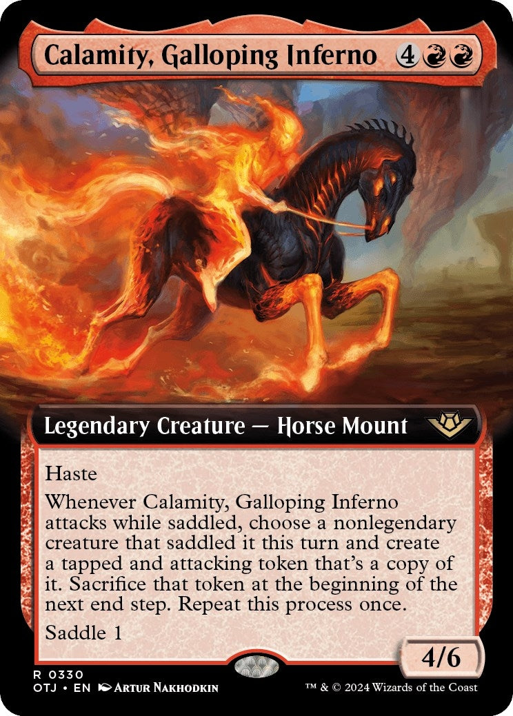 Image for Calamity, Galloping Inferno (Extended Art) (330) - Magic: The Gathering