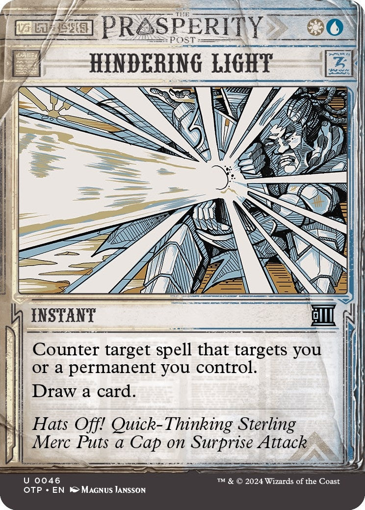Image for Hindering Light (46) - Magic: The Gathering