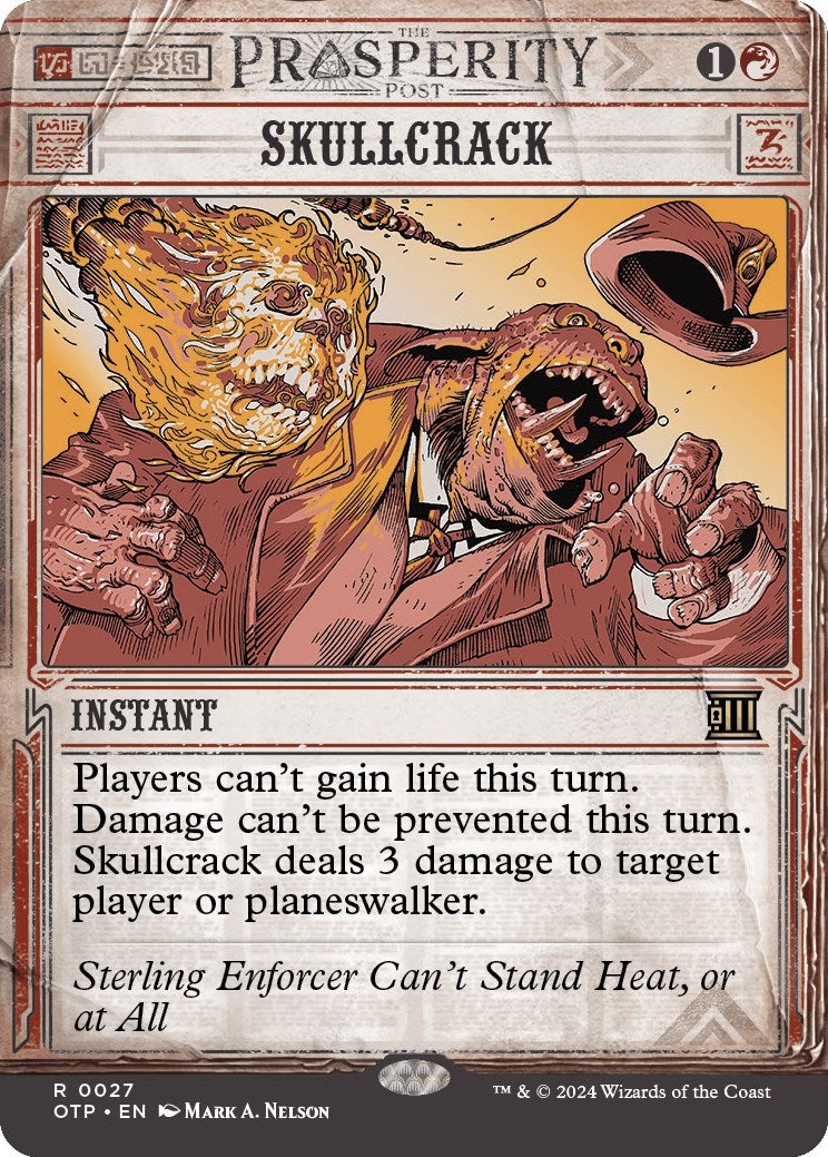 Image for Skullcrack (27) - Magic: The Gathering