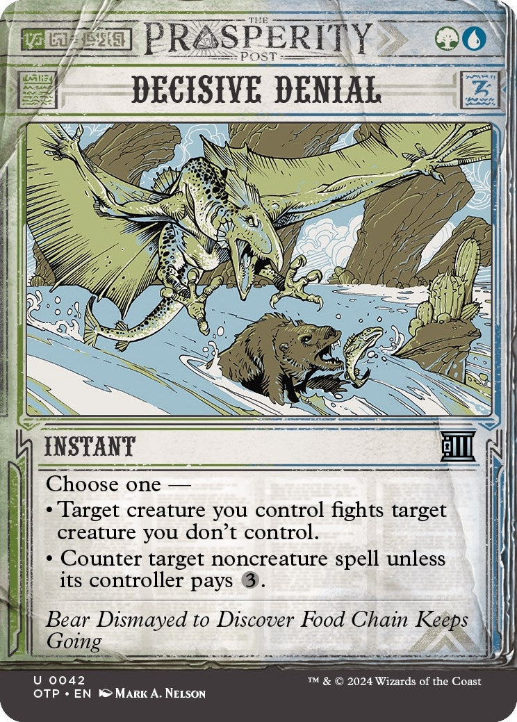 Image for Decisive Denial (42) - Magic: The Gathering
