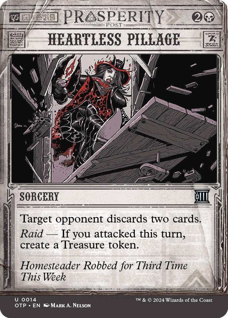 Image for Heartless Pillage (14) - Magic: The Gathering