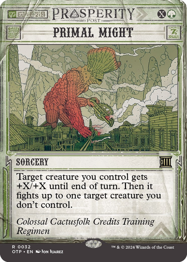 Image for Primal Might (32) - Magic: The Gathering