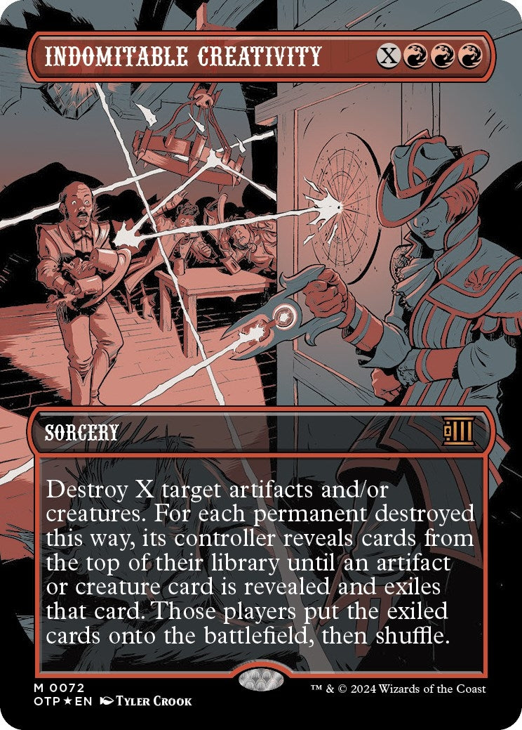 Image for Indomitable Creativity (Textured Foil) (72) - Magic: The Gathering