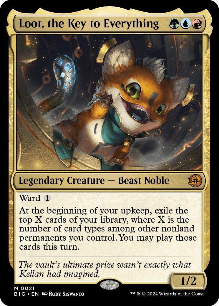 Image for Loot, the Key to Everything (21) - Magic: The Gathering