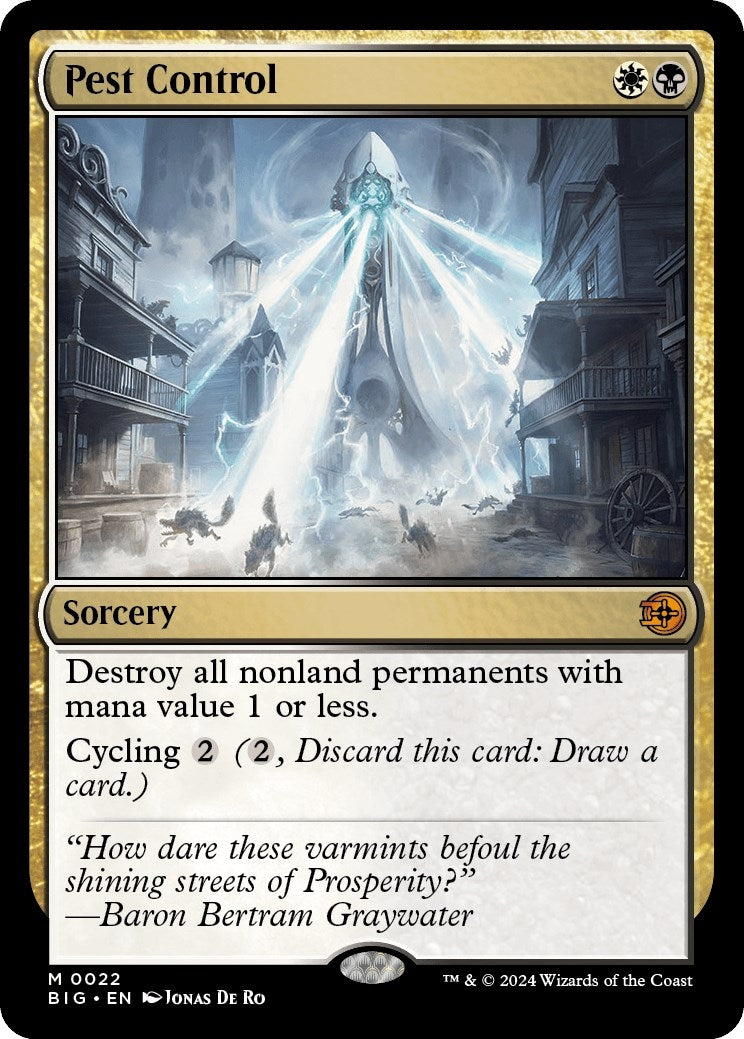 Image for Pest Control (22) - Magic: The Gathering