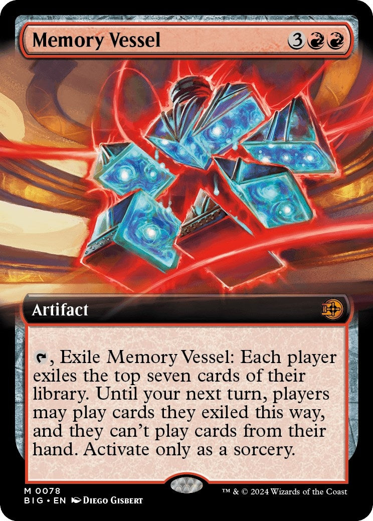 Image for Memory Vessel (Extended Art) (78) - Magic: The Gathering