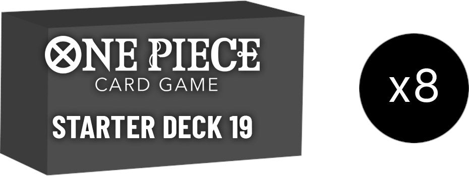 Image for Starter Deck 19: BLACK Smoker Display Case - One Piece Card Game