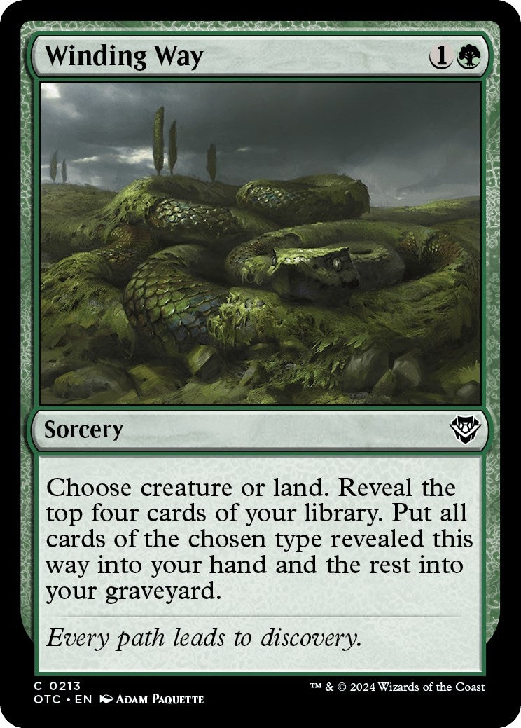 Image for Winding Way (213) - Magic: The Gathering