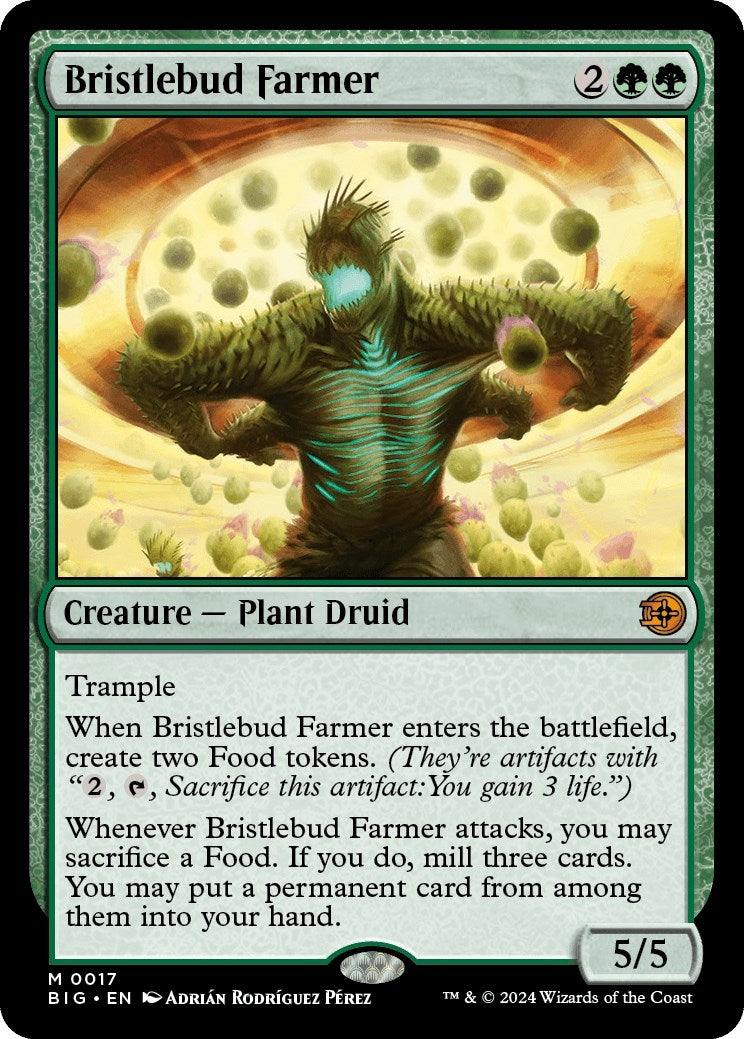 Image for Bristlebud Farmer (17) - Magic: The Gathering