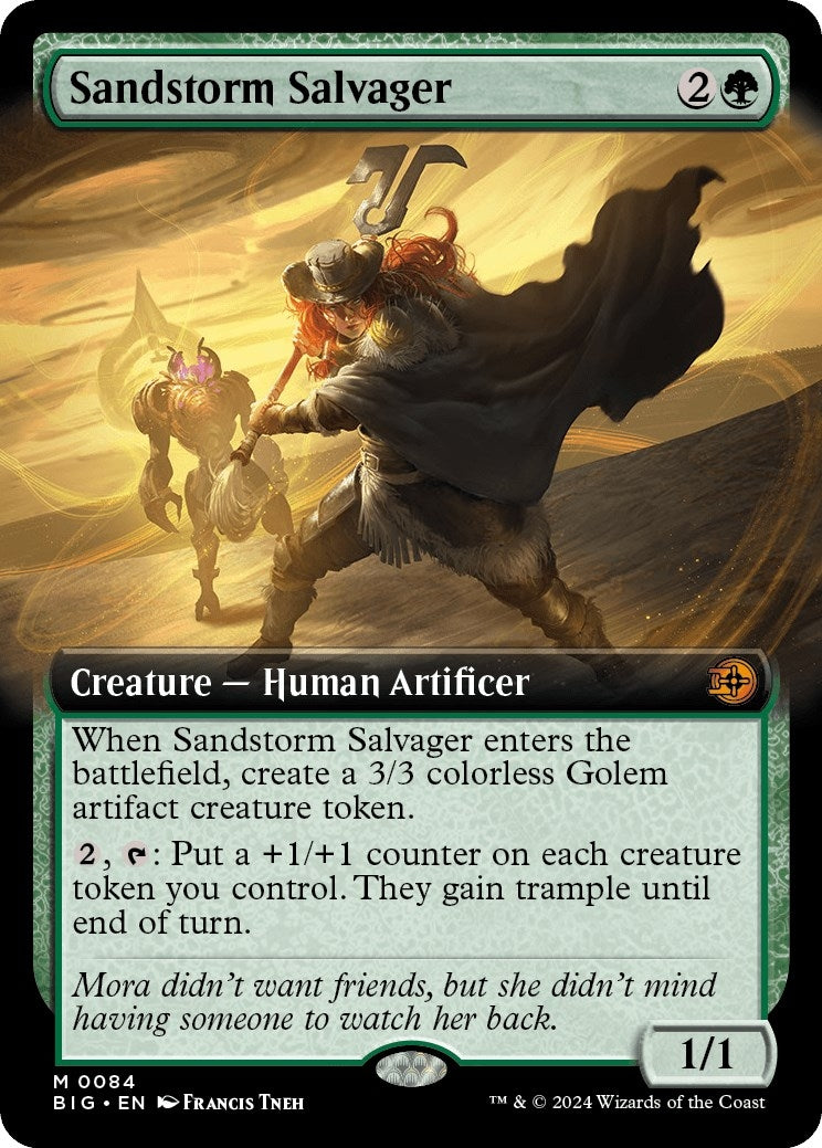 Image for Sandstorm Salvager (Extended Art) (84) - Magic: The Gathering