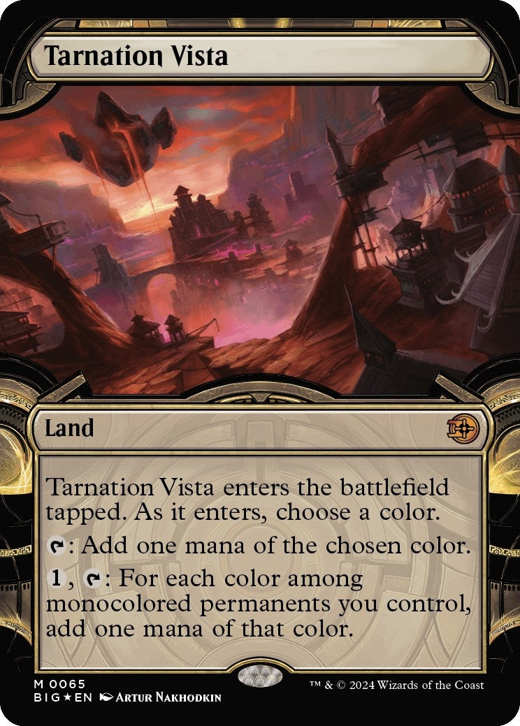 Image for Tarnation Vista (Showcase) (Raised Foil) (65) - Magic: The Gathering