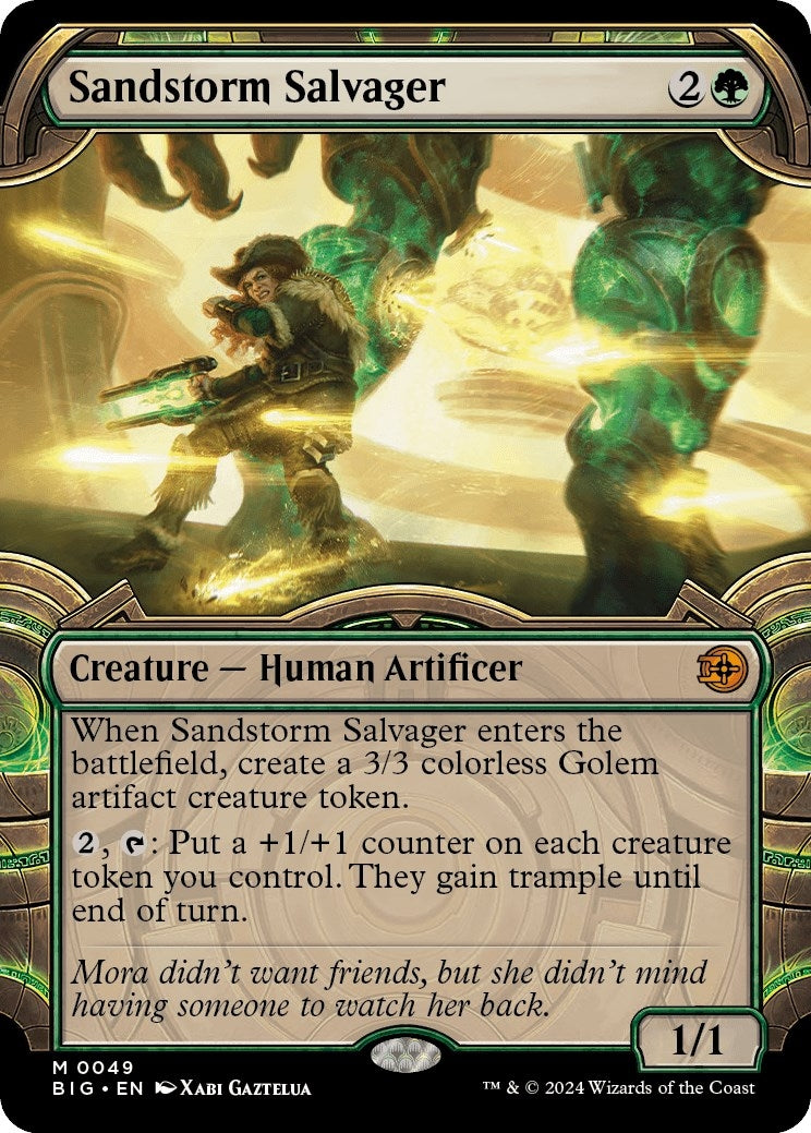 Image for Sandstorm Salvager (Showcase) (49) - Magic: The Gathering