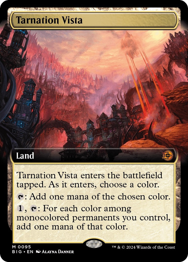 Image for Tarnation Vista (Extended Art) (95) - Magic: The Gathering