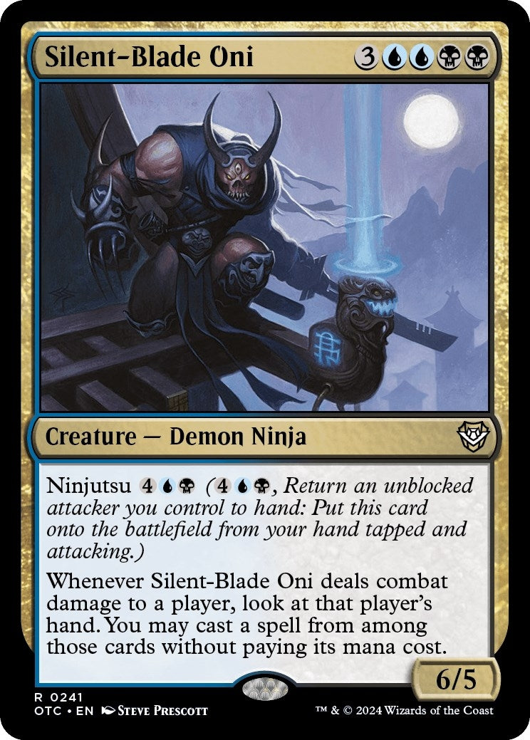 Image for Silent-Blade Oni (241) - Magic: The Gathering
