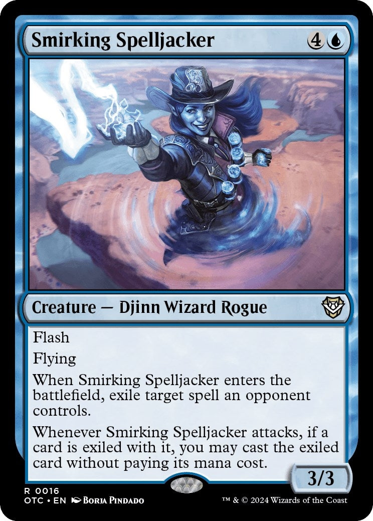 Image for Smirking Spelljacker (16) - Magic: The Gathering