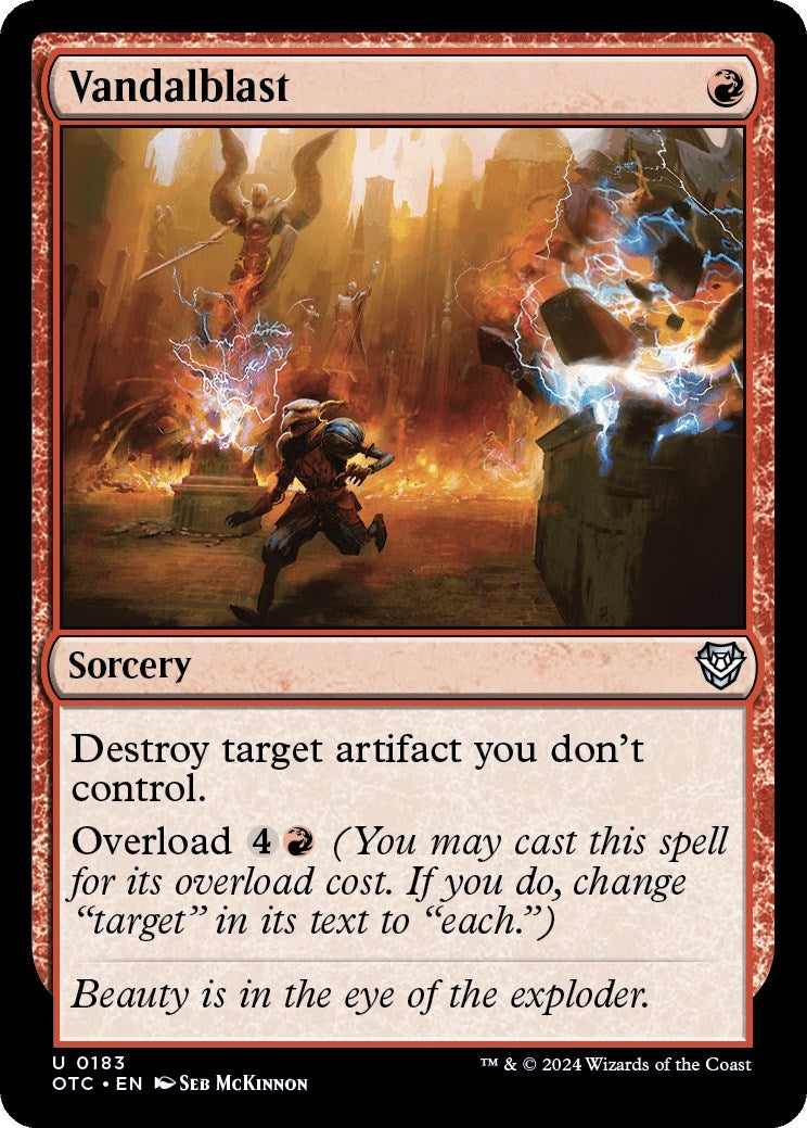 Image for Vandalblast (183) - Magic: The Gathering