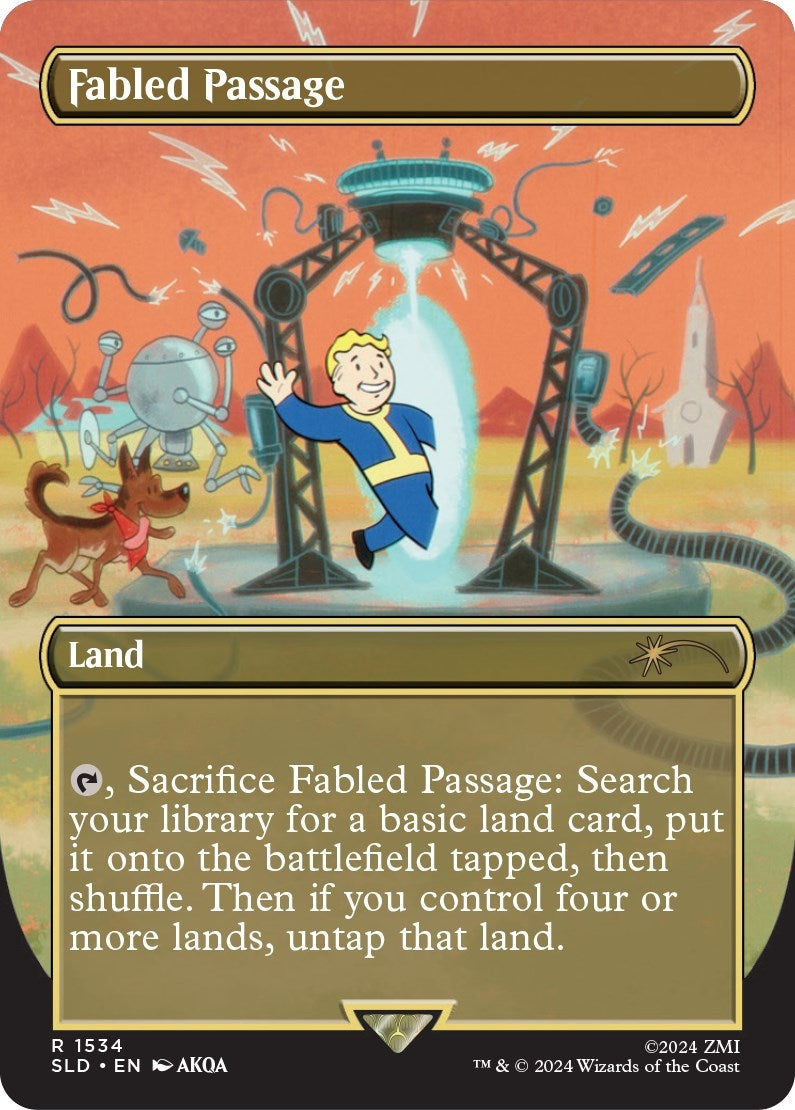 Image for Fabled Passage (1534) (1534) - Magic: The Gathering