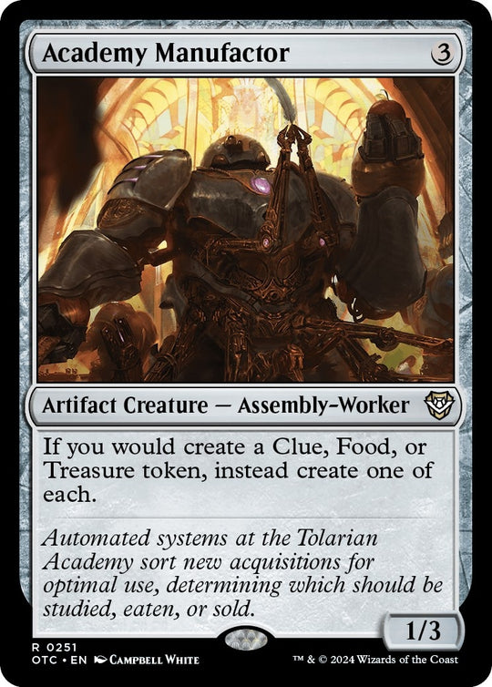 Image for Academy Manufactor (251) (OTC) - Magic: The Gathering